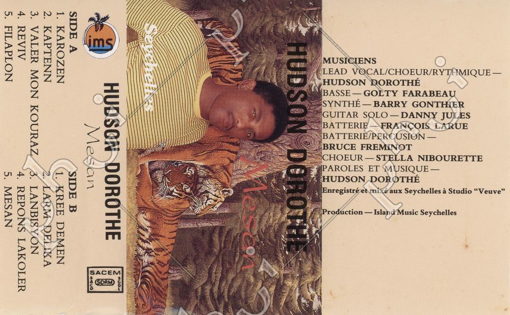 Jaquette de la cassette 
