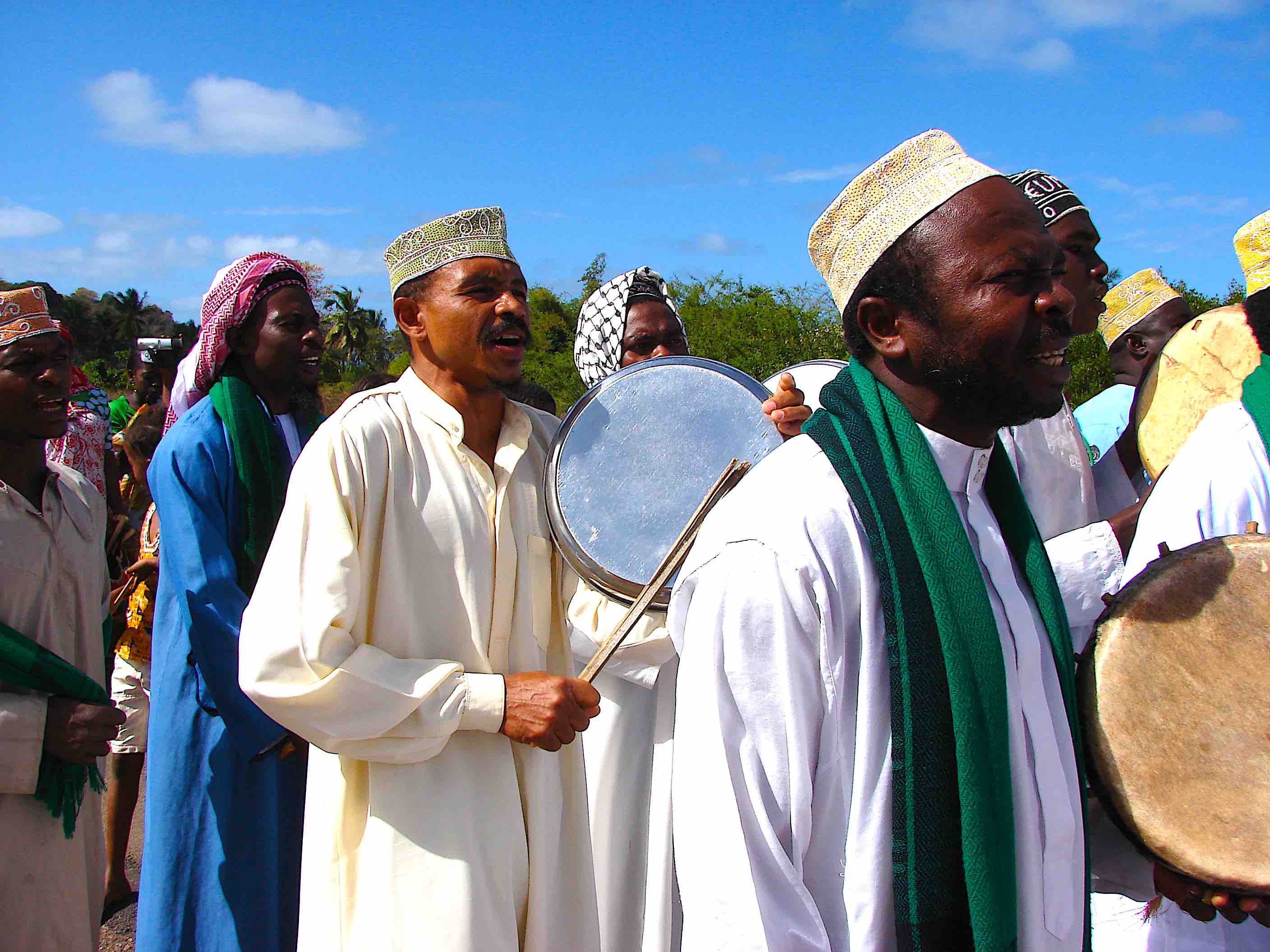 Mayotte, Collectage Takamba, 2009, Photo F. Précourt.