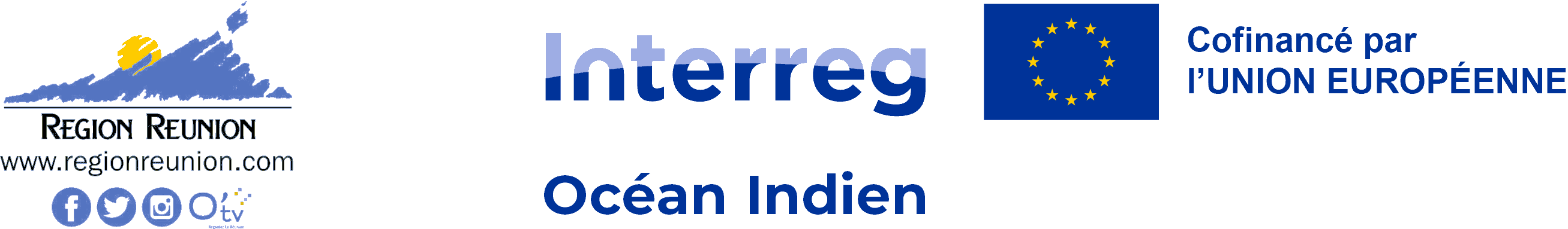 Ce projet est financé par l'Union européenne dans le cadre du programme INTERREG VI océan Indien dont l'autorité de gestion est la Région Réunion