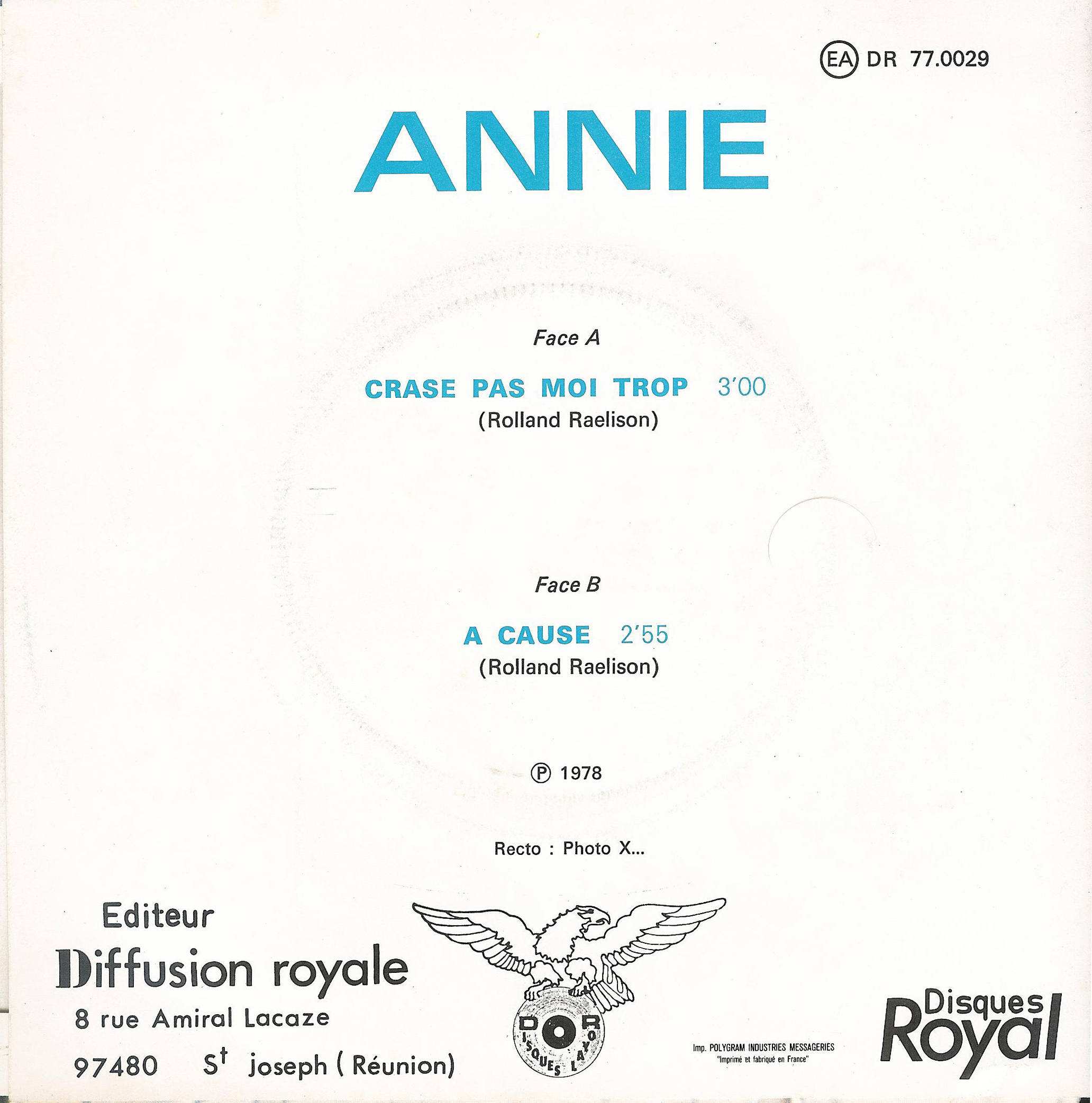 Disques Royal DR 77 0029